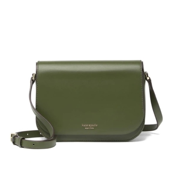 kate spade Bags Kate Spade Olive Green Nadine Crossbody Satchel